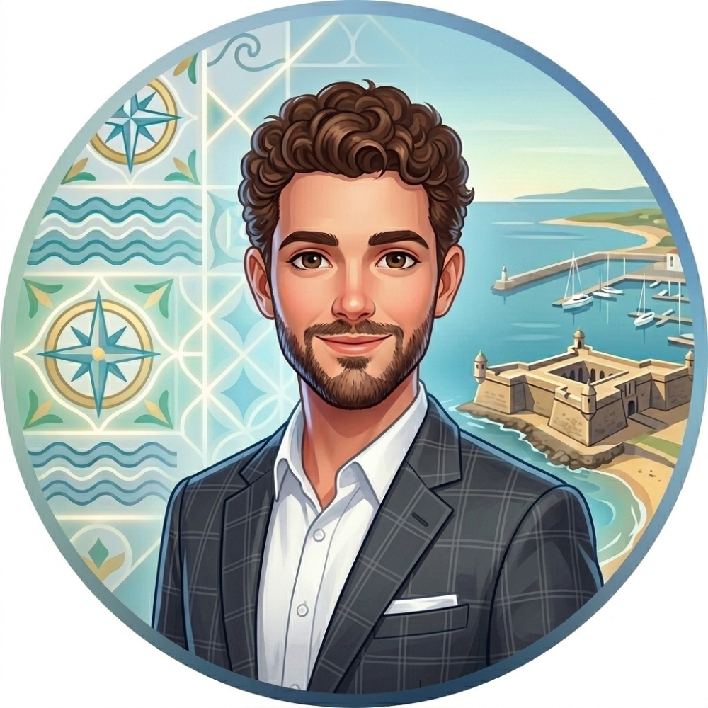 Ilustração de Miguel, assistente administrativo digital
